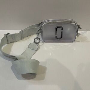 Marc Jacobs PVC Crossbody Bag Marc Jacobs Crossbody BagClear PVCSilver-To